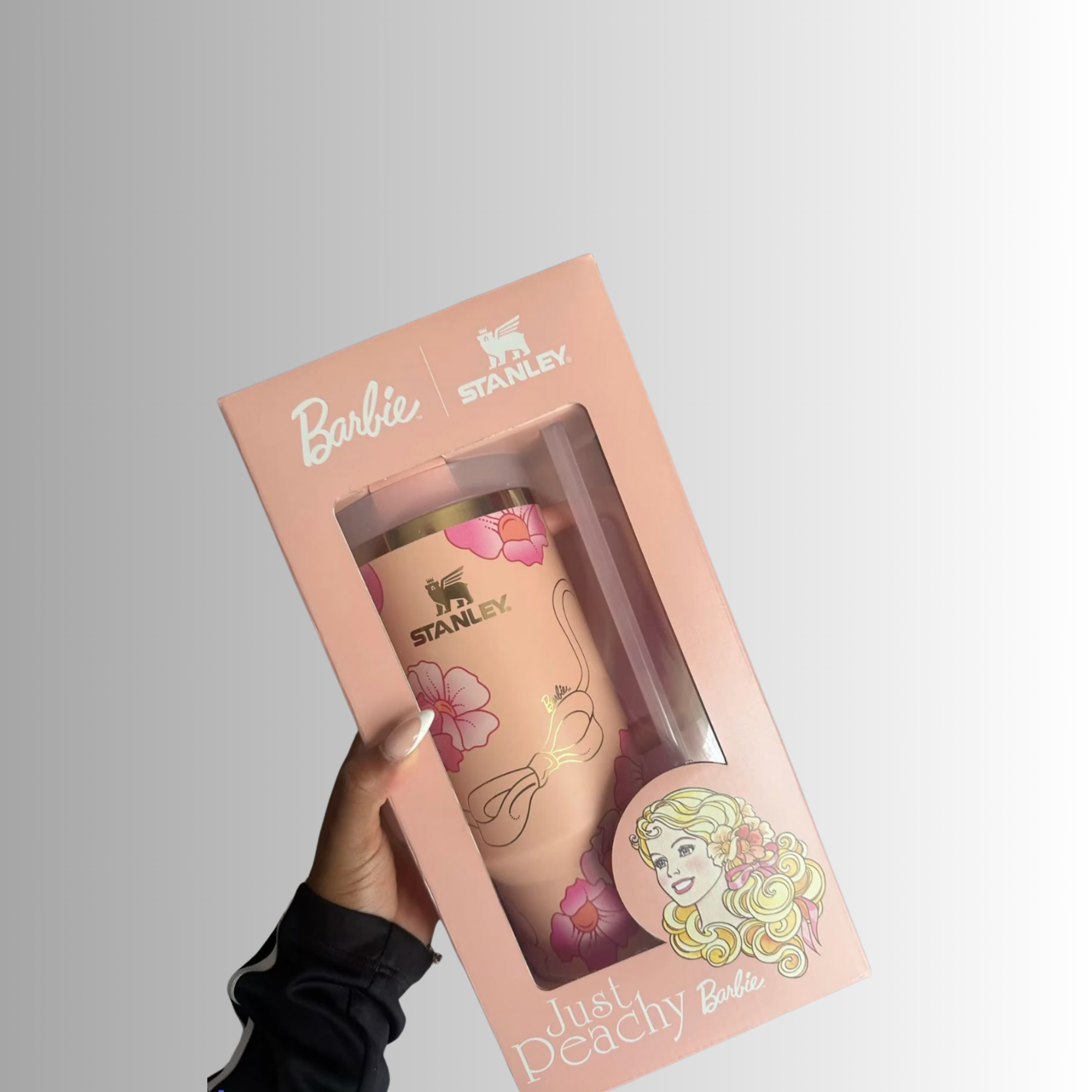 Stanley x Barbie 80s Peaches 'N Cream Quencher | 40oz